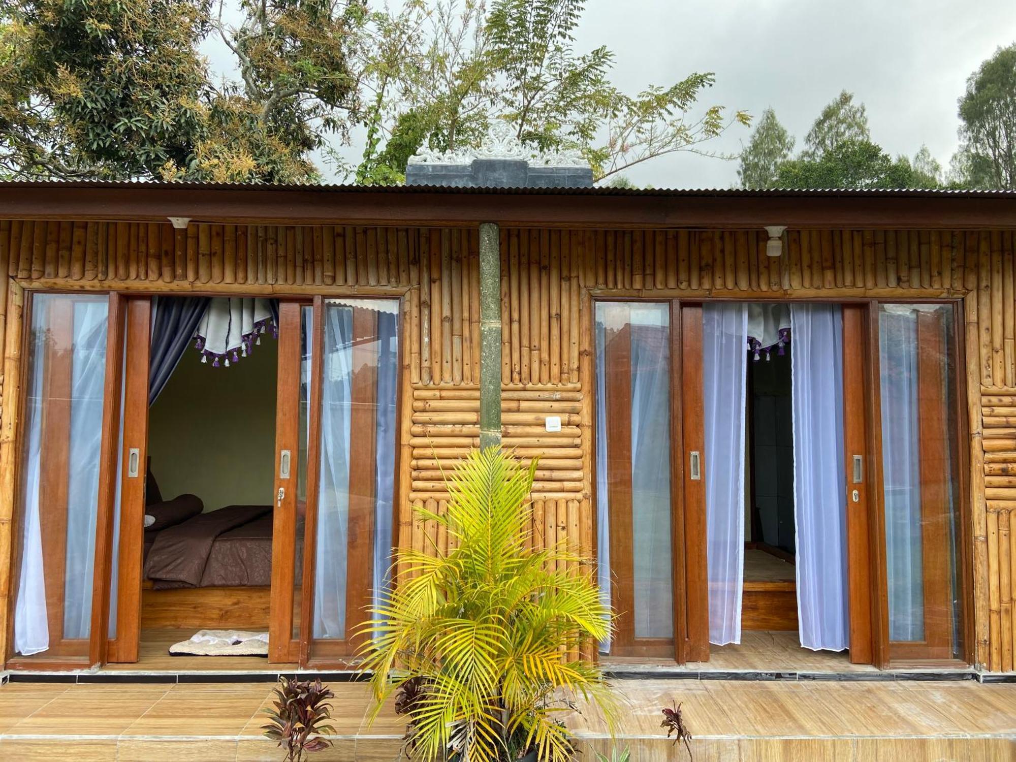 Kintamani Batur Bamboo Cabin By Ecommerceloka מראה חיצוני תמונה